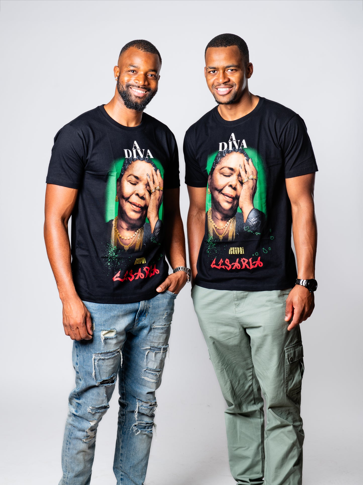 Tee-shirt « A Diva » Noir