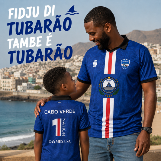 Camisola de Cabo Verde 2026 – Edição Mundial (Não Oficial)