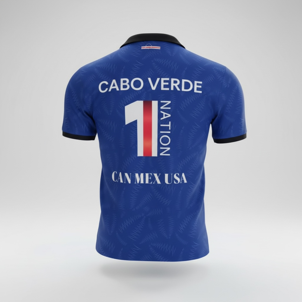 Camisola de Cabo Verde 2026 – Edição Mundial (Não Oficial)