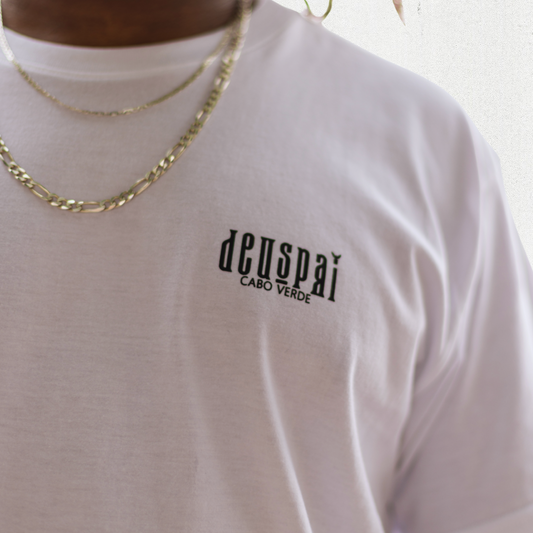 T-shirt blanc « Deuspai original »