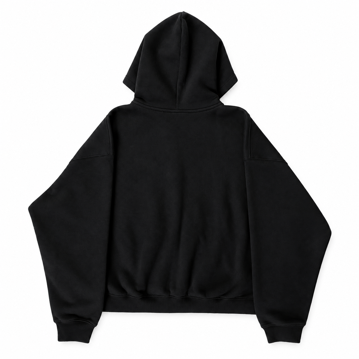 Hoodie unisexe ESSENCIAL— Noir